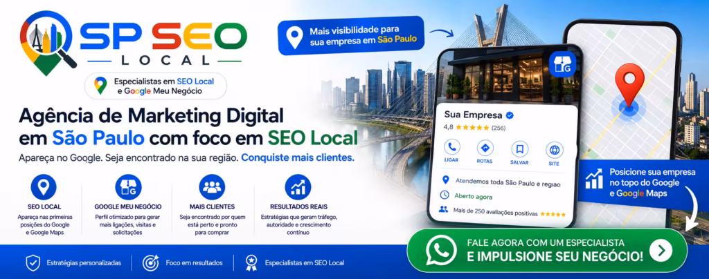 SEO Local l Agência de Marketing Digital em São Paulo l SP SEO Local